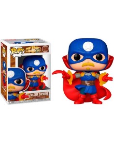 FUNKO POP MARVEL INFINITY WARPS SOLDADO SUPREMO Nº 855 -CAJA ORIGINAL-